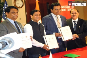 Telangana Signs MoU With Illinois to Attracting Investments