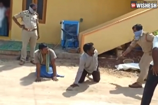 Probe Ordered On Telangana Cop Who Was Caught Trashing People