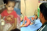 Dr Sirisha, Three Year Old Oozes Tears of Blood, three year old oozes tears of blood parents seek financial aid for treatment, Aap