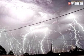 Andhra Pradesh, Thunderstorm, 47 dead due to thunderstorm since may 2015, Thunders