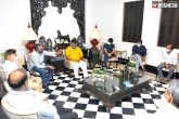 Talasani Srinivas Yadav, Tollywood, tollywood celebrities meet for a crucial discussion, Tollywood celebrities