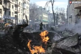 Russia and Ukraine Conflict on globe, Russia and Ukraine Conflict breaking news, ukraine war fresh blasts in kyiv, Kyiv