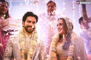Varun Dhawan and Natasha Dalal are Married