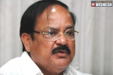 BJP, TRS Government, union minister venkaiah naidu condemns trs government over muslim reservation, Reservation