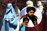 Afghanistan spokesperson, restrictions on women, woman should cover their faces for allah taliban s, Ola