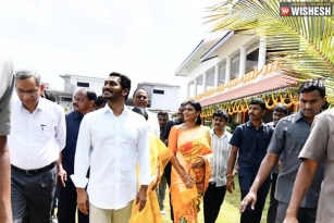 YS Jagan Inaugurates His New Office In Amaravati