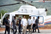 YS Jagan trip, YS Jagan Puttaparthi trip, technical snag in ys jagan s helicopter, Trip