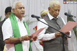 Yediyurappa Takes Oath as Chief Minister of Karnataka