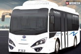 Goldstone Infratech, Goldstone eBuzz K7, goldstone infratech launches zero emission electric bus with hptc, Zero emission electric bus