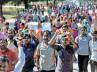 Osmania University, Rally, ou students take out peace rally, Abvp