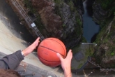 Basketball, viral videos, magnus effect basketball flies like a bird, Flies