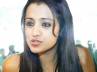 trisha latest images, actress trisha, munnani party is upset with trisha, Kushboo