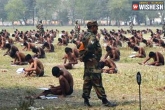 India news, Bihar exam, stripped to underwear to write bihar exam, Strip