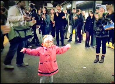 Watch: little girl dance