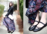 shoes, fashion, tips for how to wear flats for comfort and style, Wearing flats under jeans