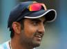 gautam gambhir, kkr, performance counts to be in squad insecure gambhir, Test captaincy