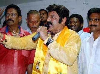 Balakrishna vents out his anger on use of NTR photos