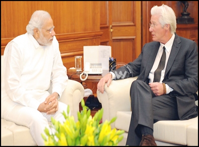 Richard Gere meets PM Modi