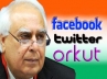 Kapil Sibal, #Kapilsibal, sibal leads in online controversy dictum to monitor social net, E reader