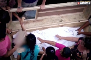 &lsquo;I&rsquo;m alive&rsquo;, girl shouts in burial box