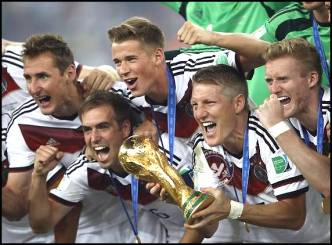 Germany lift FIFA World Cup 2014