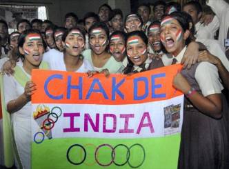 Indian Olympic contingent to London