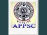 APPSC, hall tickets, appsc group iv on aug 11 12, Andhra pradesh public service commission