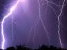 Nellore, lightning struck 3, lightning strike kills 3, Lightning strike
