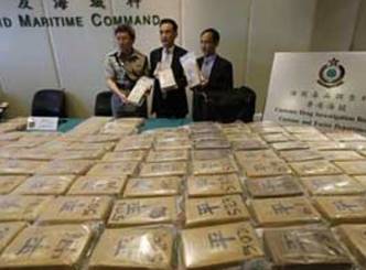 $98 million worth cocaine retrived in Hong Kong Airport