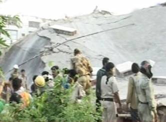 Kasturba Gandhi Hospital collapses, at least 35 trapped