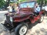 vintage show in Hyderabad, Vintage vehicles, old is gold, Lumbini park