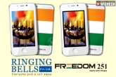 Ringing bells, Freedom 251, freedom 251 online booking resumed, Ringing bells