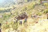 Khotang bus accident, Nepal news, khotang bus accident 24 killed 30 injured, Up bus accident