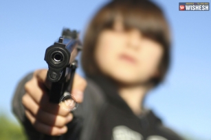 14 year kid threatened school with a gun