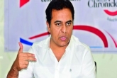 Telangana political news, KTR, no quota for locals in it ktr, St quota