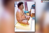 Professor nude puja, India news, a professor performs nude puja, Puja