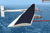 around the world, solar power, solar powered plane on world tour, Solar plane
