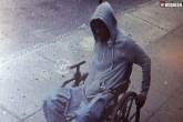 Newyork, robbery, man in wheelchair robs a bank, Wheel chair