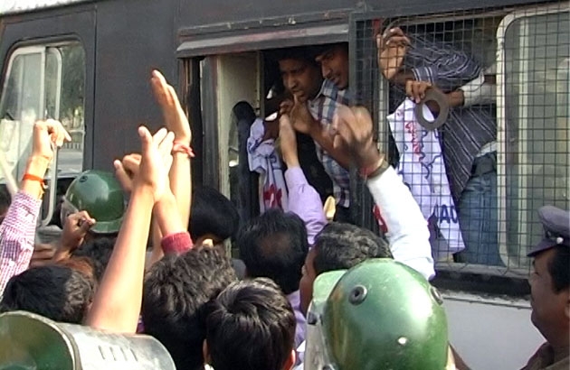 Tension in Samara Deeksha, students arrested!