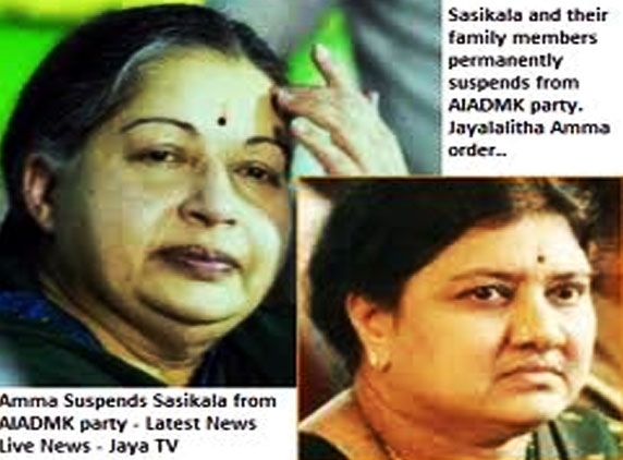Sasikala family planned coup against Jayalalithaa