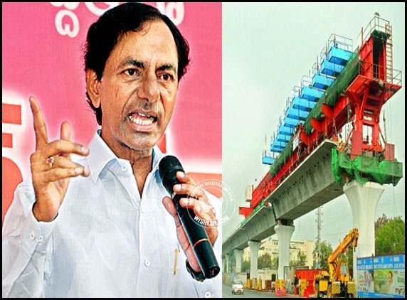 KCR Against Metro Progress