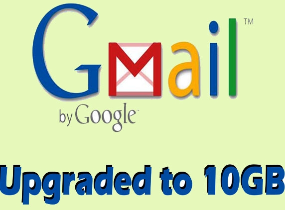 Gmail gets bigger with 10GB storage