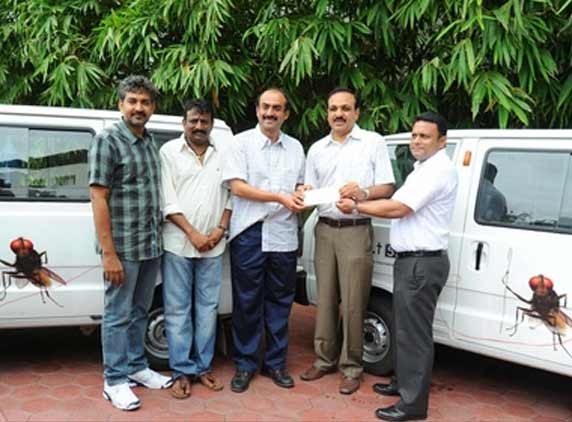 Eega Team donates 22 lakhs To Project 511...