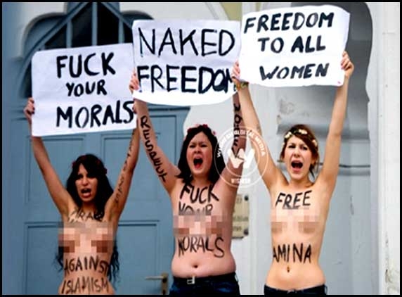 Women to protest inequality with topless parade