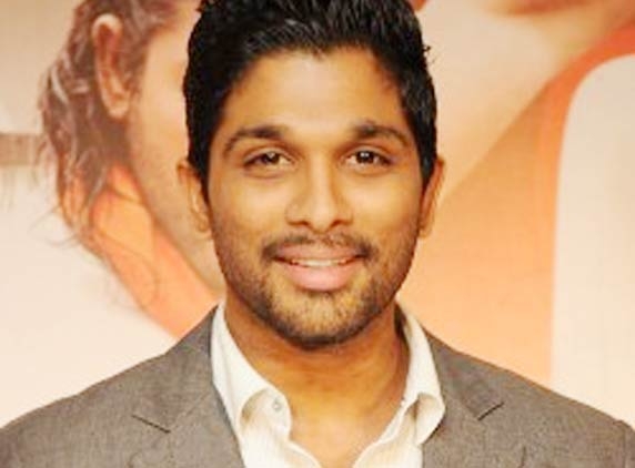 Allu Arjun in holiday mood...