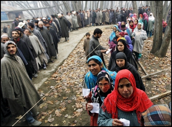 Jammu &amp; Kashmir Voting recorded over 31%