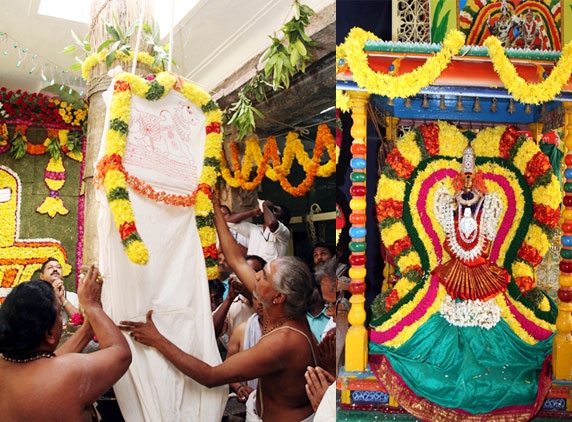 ANNUAL BRAHMOTSAVAM BEGINS IN SRI KAPILESWARA SWAMY TEMPLE