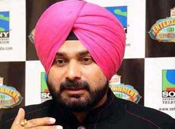 Controversial Siddhu in his elements again! 