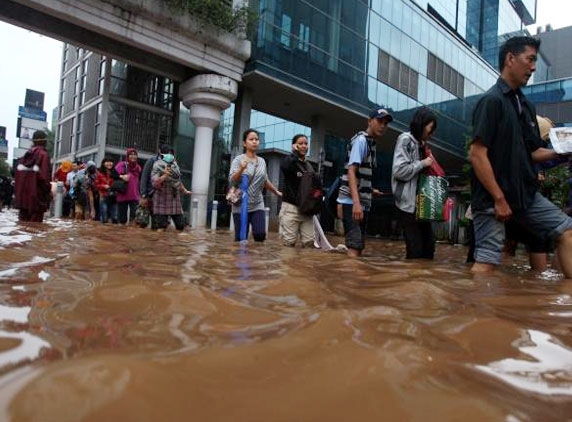 Indonesia, battling with the floods!