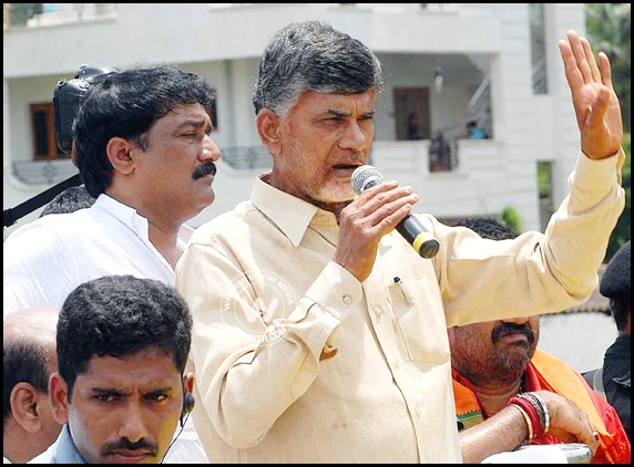 I accept KCR&#039;s challenge: Naidu